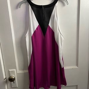 High neck dress shirt